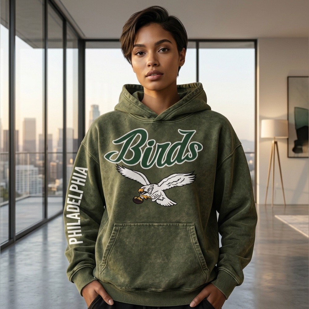 Master Fashion, Philadelphia football oversize hoodie
